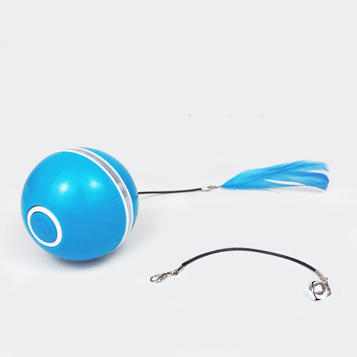 LED Laser Electronic Rolling Pet Funny Cat Toy Ball