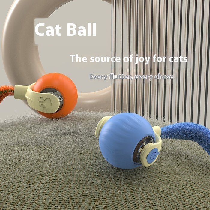 Pets Drag Ball Toy Automatic Relief Cat Teasing Ball Toys Pet Products