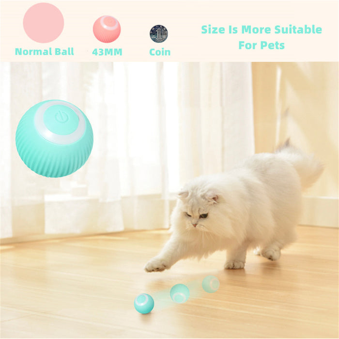 Cat Gravity Intelligent Rolling Ball Tease Toy Pet Automatic Rotating Ball