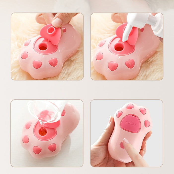 Cat's Paw Pet Spray Massage Brush